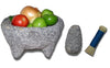 Basalt Lava Molcajete with Pestle